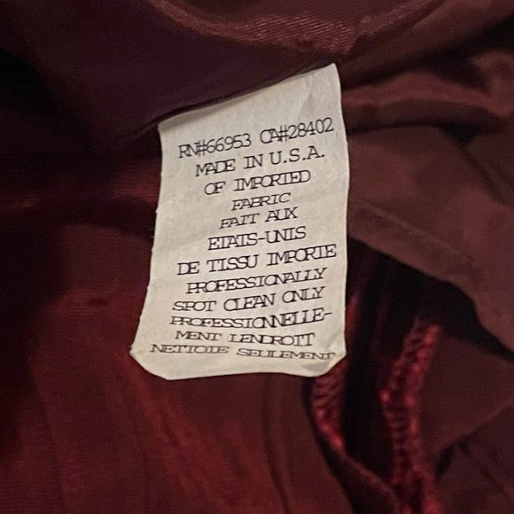 Cynthia Steffe Size 10 Garnet Velvet Halter Dress NWT Style 8355942 - Picture 6 of 6